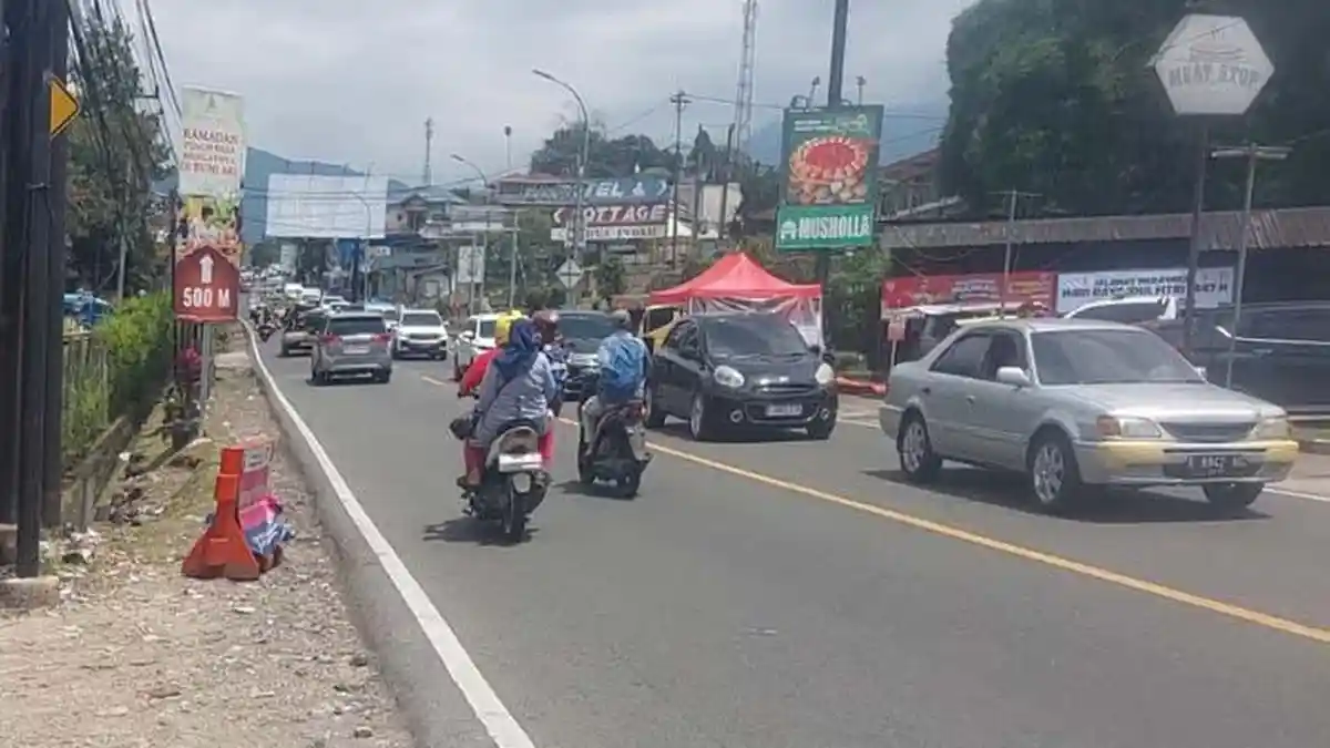 H-4 Lebaran 2026, Begini Pantauan di 3 Titik Rawan Macet di Jalan Raya Puncak Bogor