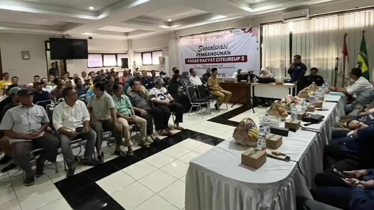 Pasar Rakyat Citeureup 2 di Kabupaten Bogor Bakal Dibangun, Usung Konsep Tradisional Modern