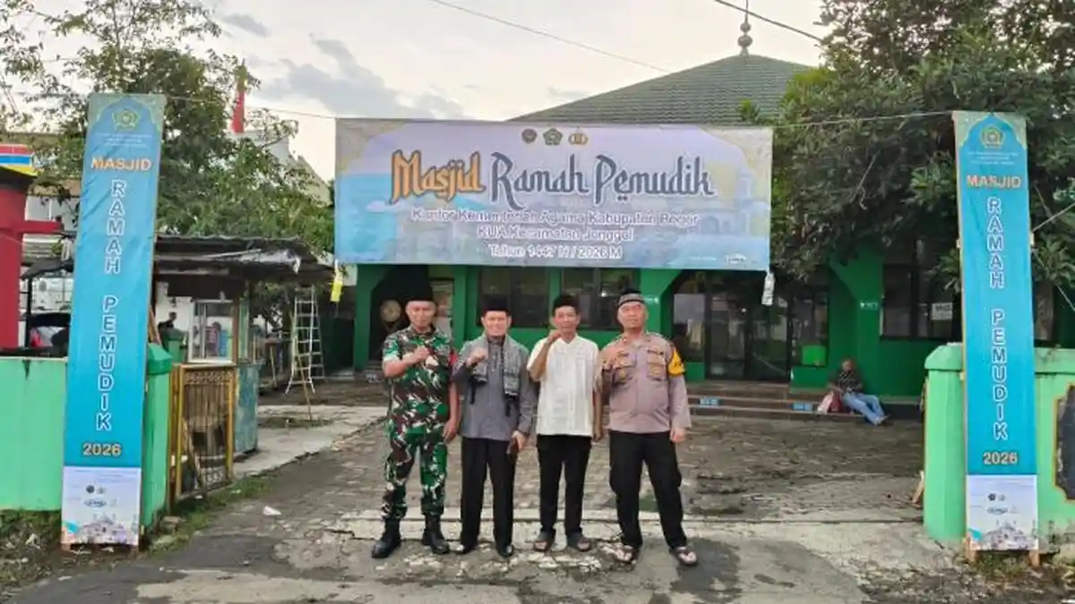 Tak Hanya untuk Ibadah, Masjid di Jonggol Bogor Jadi Sumber Informasi Bagi Pemudik