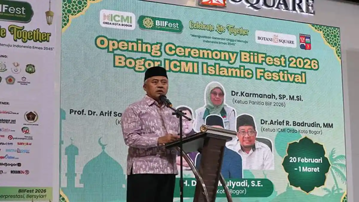 Bogor ICMI Islam Festival 2026 Resmi Dibuka, Denny Mulyadi Ingatkan Persatuan dan Toleransi