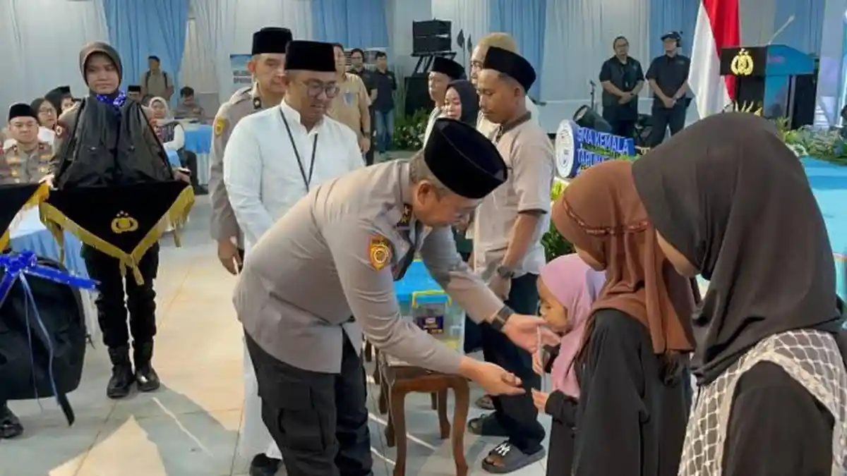 Pembangunan SMA Kemala Taruna Bhayangkara Sudah 60 Persen, Polri Ajak Warga Gunungsindur Bukber