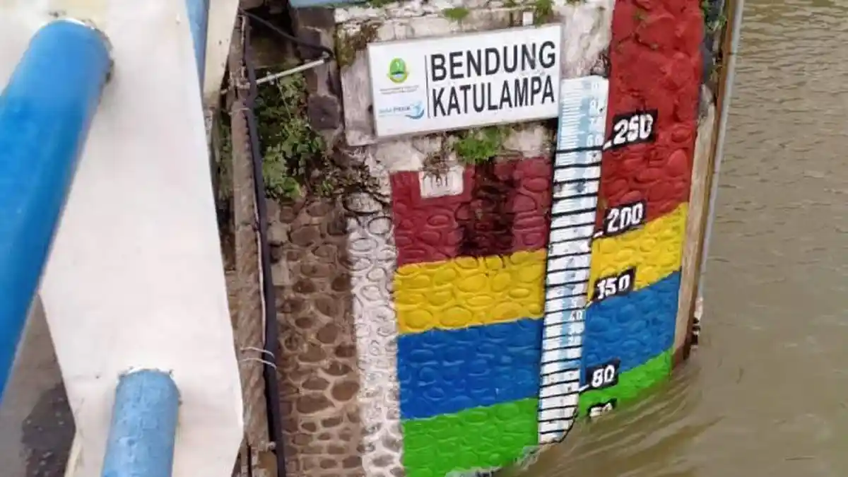 Update Bendung Katulampa Sabtu 21 Februari 2026 Pagi Status Siaga 4, Kondisi Cuaca Mendung Tipis